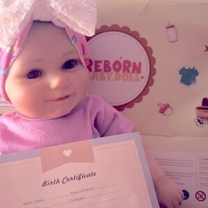 Baby Reborn Brunette